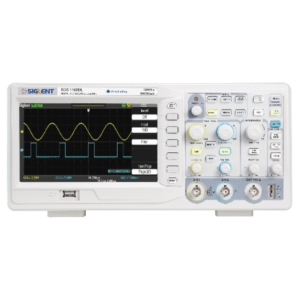 SDS1052DL+ - Siglent Digital Storage Scope - 50MHz, 2Ch